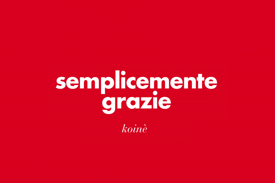 Semplicemente grazie