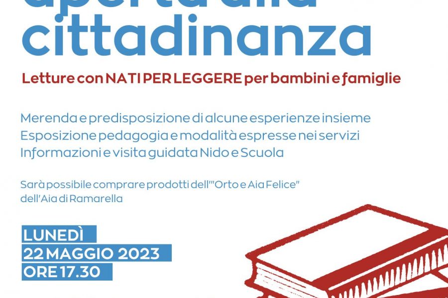 Castelnuovo: festa e letture per bambini alle scuole “Sacra Famiglia”